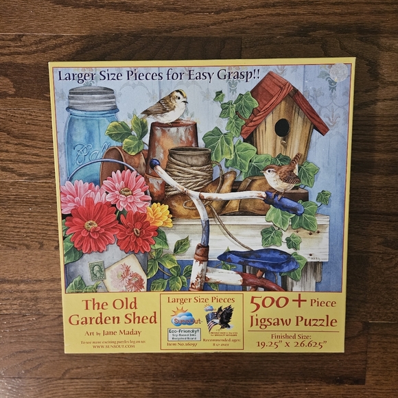Other - The Old Garden Shed Jigsaw Puzzle - 500+ Pieces
